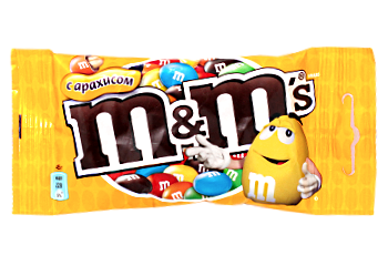 Конфета Конфеты M&M`s Арахис Марс