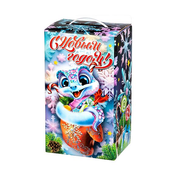 Сладкий новогодний подарок Змейка-сластена